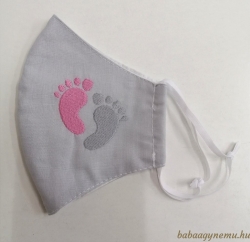 Hímzett szájmaszk képe