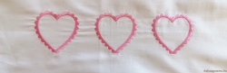 3 csipkés szív képe