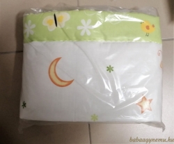 Zöld-lepkés-holdas - Egyenes fejvédő termék főképe